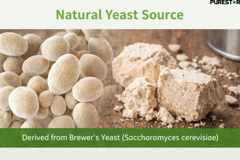 <a href=http://bulkbetaglucan.com/Yeast-Beta-Glucan.html target='_blank'>Yeast beta glucan</a> raw material from Saccharomyces cerevisiae showing natural brewer’s yeast source for yeast beta glucan production